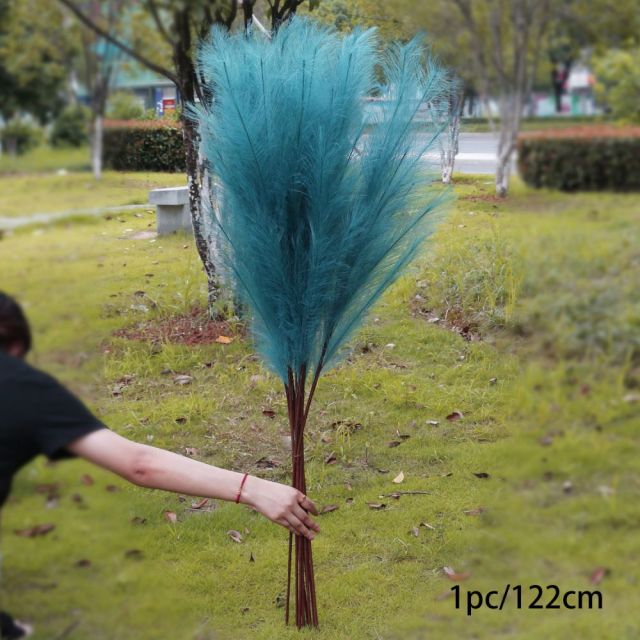 Artificial Pampas Grass Branch Flower